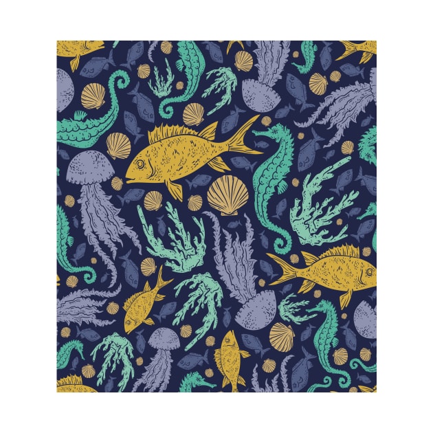 Aquatic Life Design by AnnelieseHar