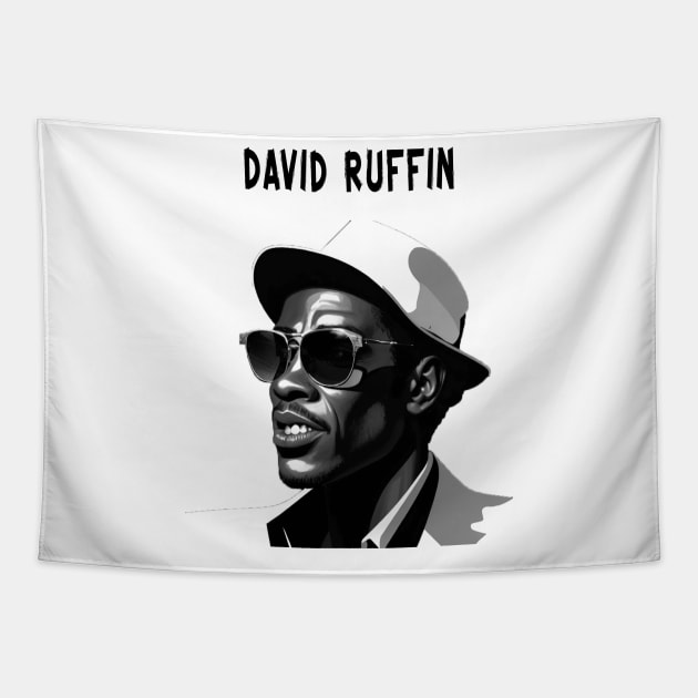 David Ruffin Tapestry by Moulezitouna