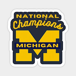 Michigan national champions 2023 Magnet