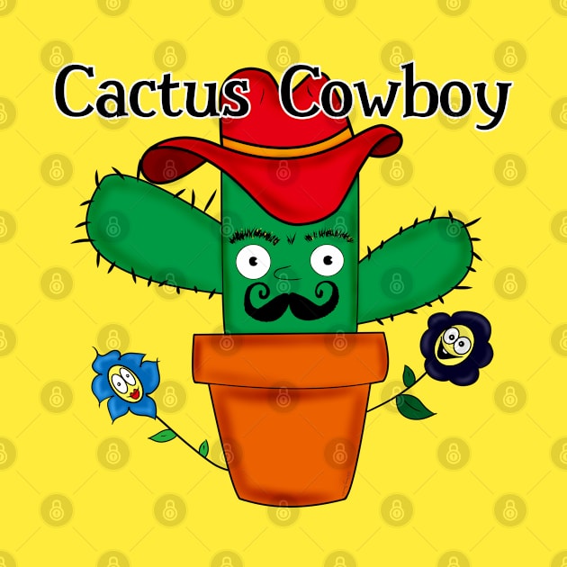 Cactus Cowboy by DitzyDonutsDesigns