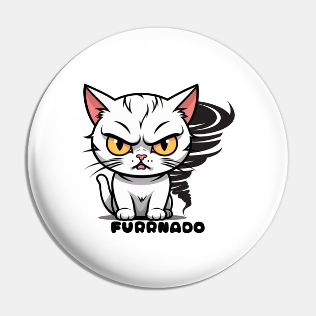 CUTE ANGRY CAT/FURRNADO Pin by Craftycarlcreations