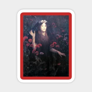 Death The Bride - Thomas Cooper Gotch Magnet