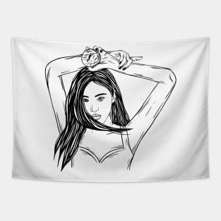 ROSIE KPOP FANART Tapestry