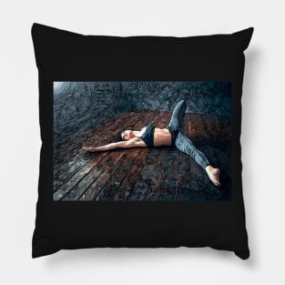 A Woman Alone Pillow