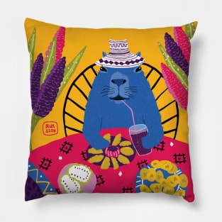 Colombian feast Pillow