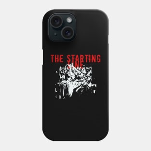 the starting line get it on Phone Case