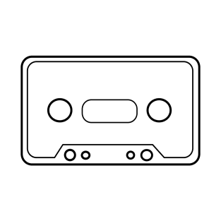 Retro Vector Cassette Tape T Shirt T-Shirt