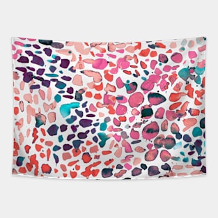 Pocket - Speckled Watercolor Pink Tapestry