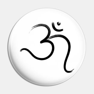 Aum Om Symbol Yoga Meditation Pin