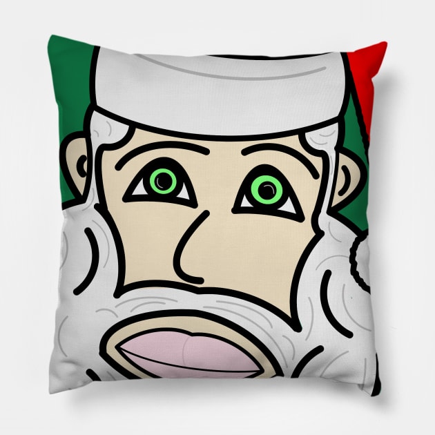 Santa Claus Pillow by Artemis Garments