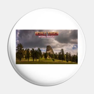 Devils Tower National Monument Pin
