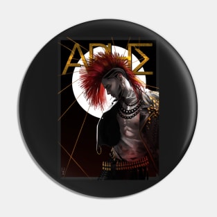 Ares Poster Pin