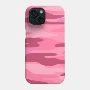 Pink Camo pattern Phone Case