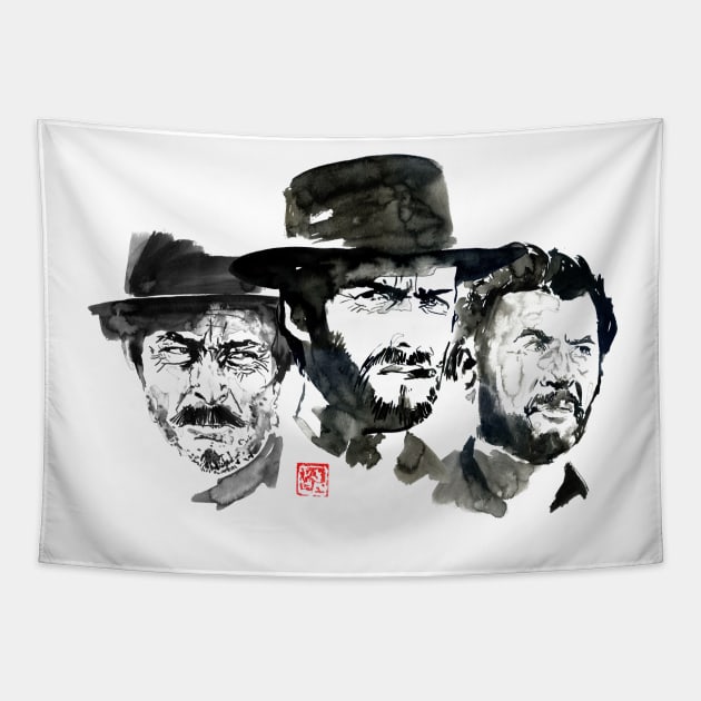 the good the bad the ugly 02 Tapestry by pechane