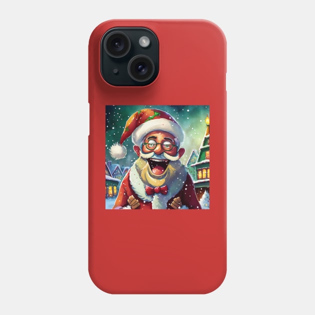 Cute Christmas party Phone Case by Ando