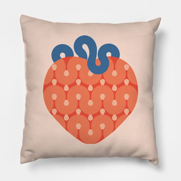Strawberry Pillow by lents
