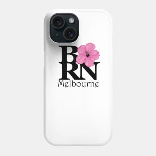 BORN Melborne Pink Hibiscs Phone Case