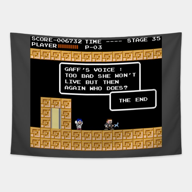 Asplenia Studios "Too Bad She Won't Live" 8-bit Tapestry by AspleniaStudios