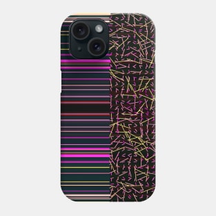 Mikado - Purple Yellow Black Phone Case