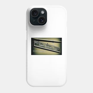 San Dimas Canyon Road, San Dimas, California by Mistah Wilson Phone Case