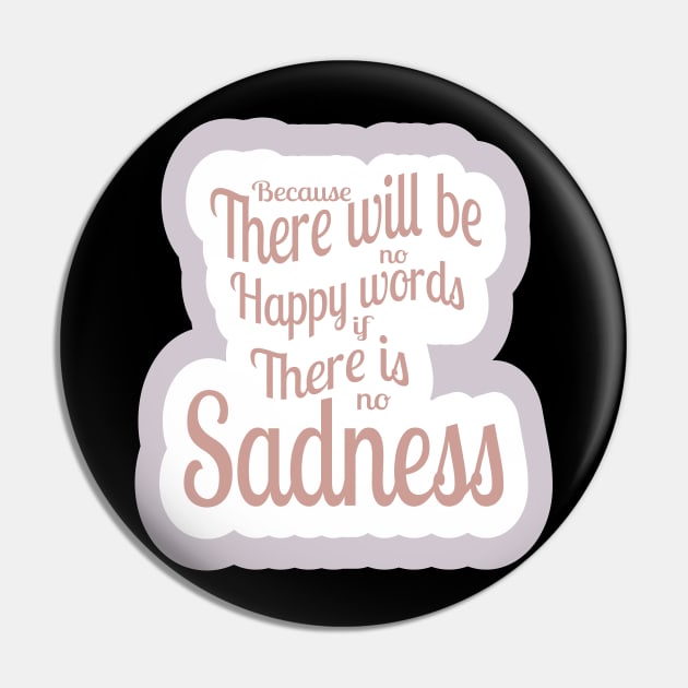 Sadness Pin by Alanpriyatnaa