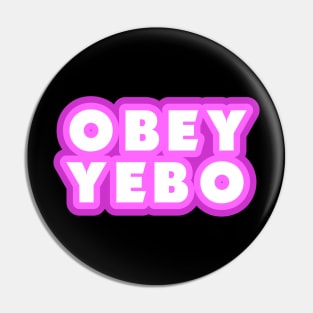 OBEY YEBO Pin