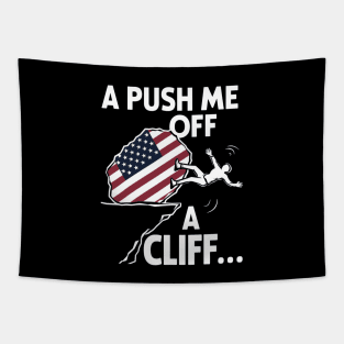 APUSH Me Off a Cliff 2024 AP Exam For Students Funny Trendy Tapestry