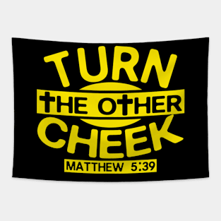 Turn The Other Cheek Tapestry