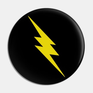 Yellow Lightning Bolt Pin