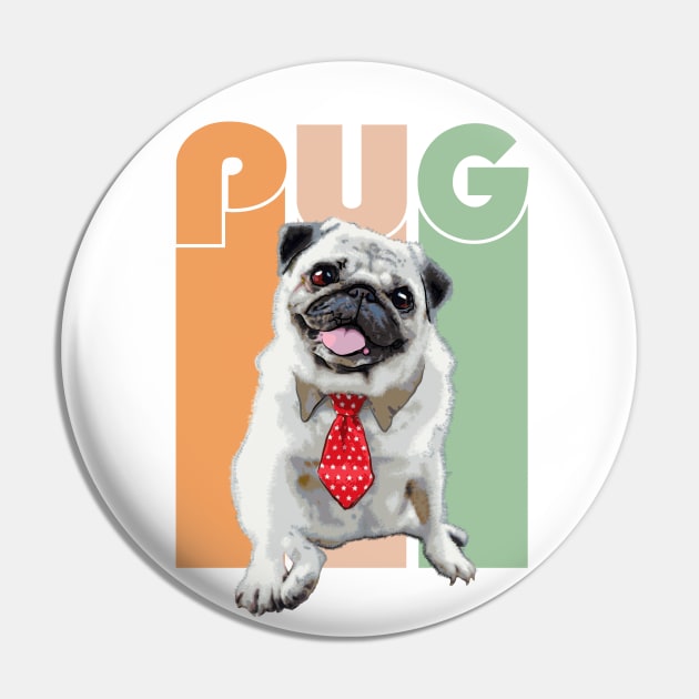 PUG Pin by Olgakunz