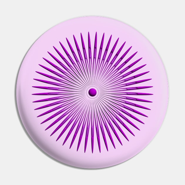 concentric purple Pin by desingmari