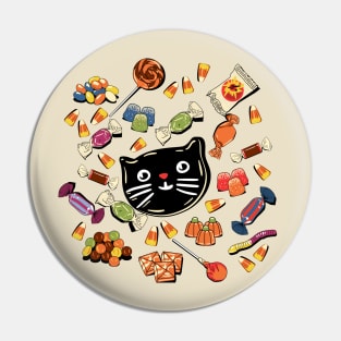 Retro Vintage Halloween Pin