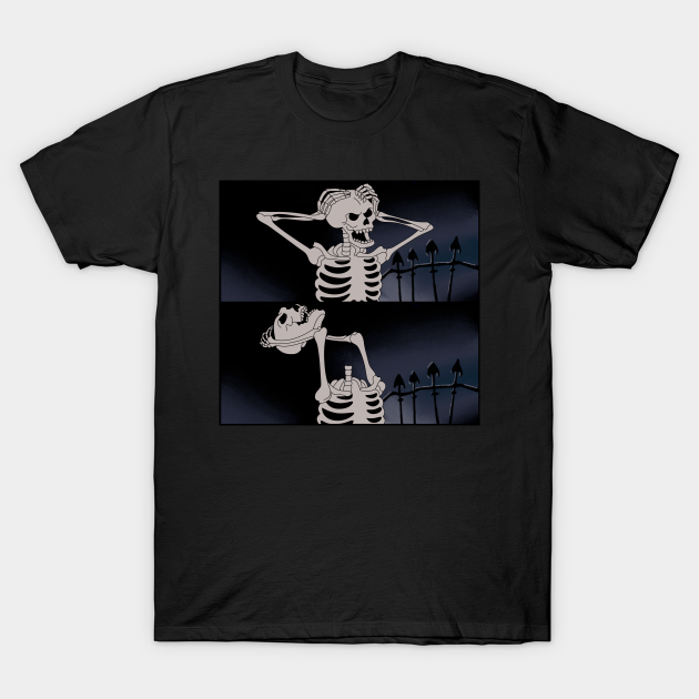 Discover skeleton - Skeleton - T-Shirt