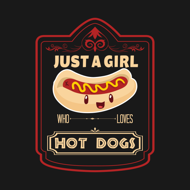 Girl who loves hot dogs by thefriendlyone