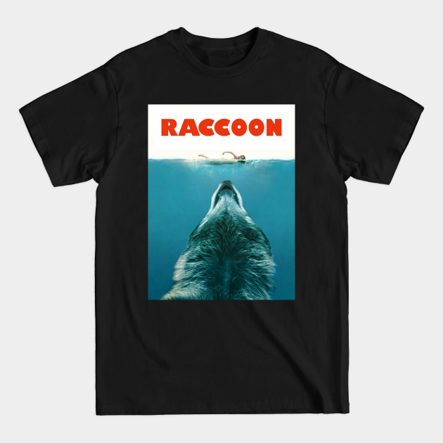 Disover Raccoon - Jaws - T-Shirt