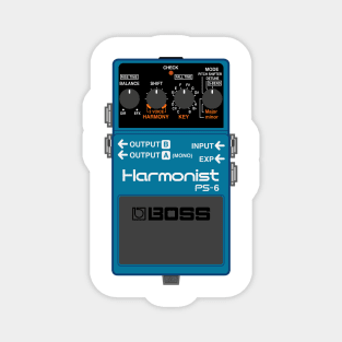 Boss PS-6 Harmonist Guitar Effect Pedal Magnet