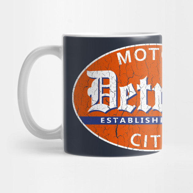 Detroit Classic Cars Mug – City Bird