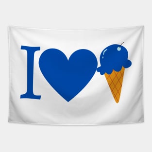 I Love Ice Cream Tapestry