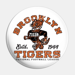 Brooklyn Tigers Football Pin