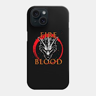 Fire and Blood Phone Case