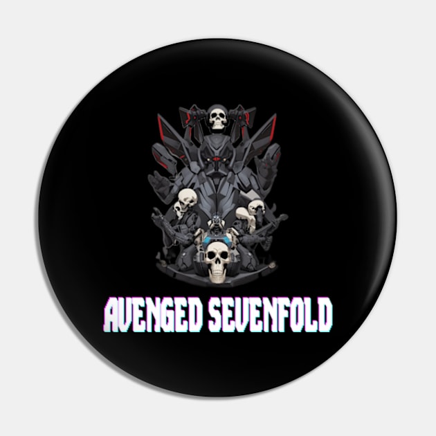 Avenged Sevenfold Pin by Maheswara.Momocats