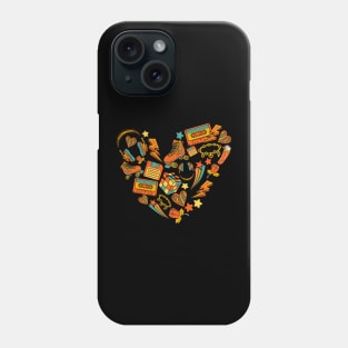 90s Heart filled with nostalgia Phone Case