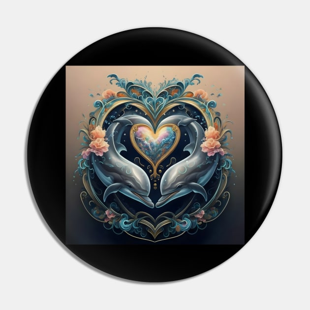 Dolphin Hearts Of Love 10 Pin by MiracleROLart