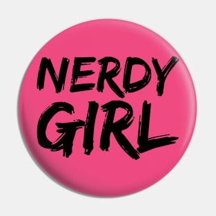 Nerdy Girl Pin