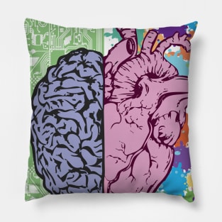 Brain and Heart Pillow