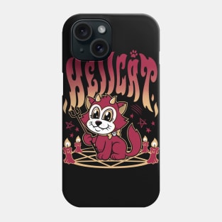 Hellcat - Cartoon Kawaii Devil - Chonky Cat Phone Case