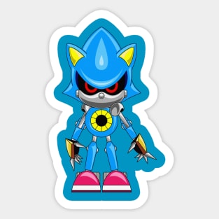 Metal Sonic Menacing Sticker for Sale by Keerl