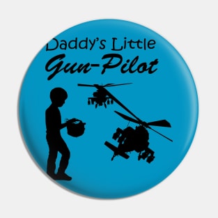 Gun Pilot - Boy Daddy's Little Gun Pilot Pin
