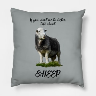 Talk About Sheep, Herdwick Pillow