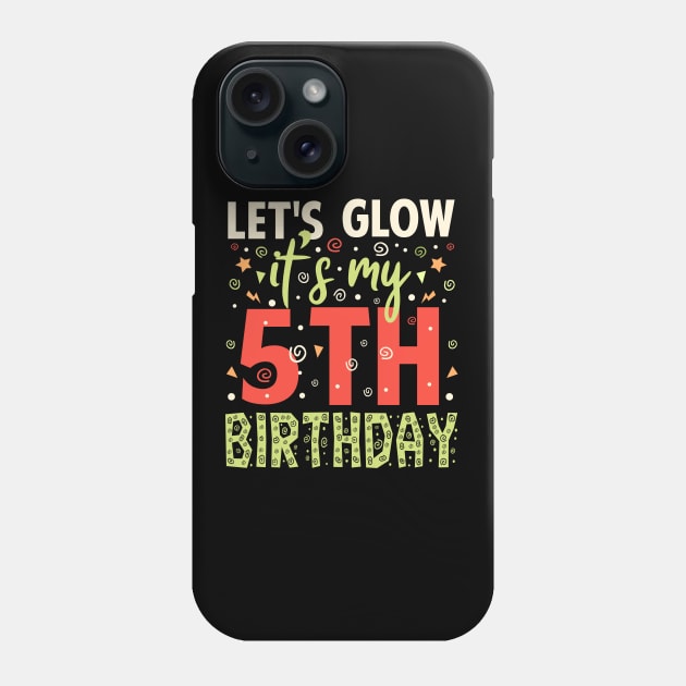 Its My 5th Birthday Gift Phone Case by Tesszero